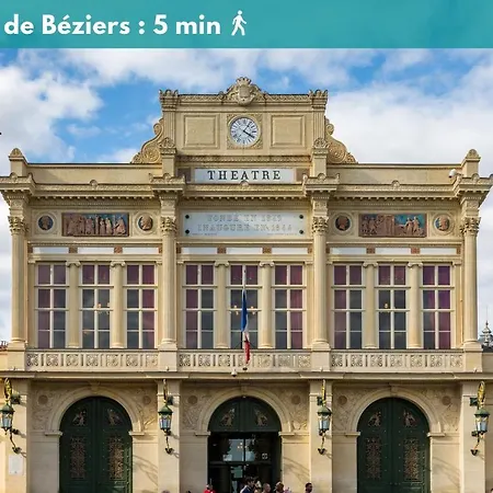 Beau Studio Climatise 'alma 3' - Wifi Fibre - Netflix Beziers